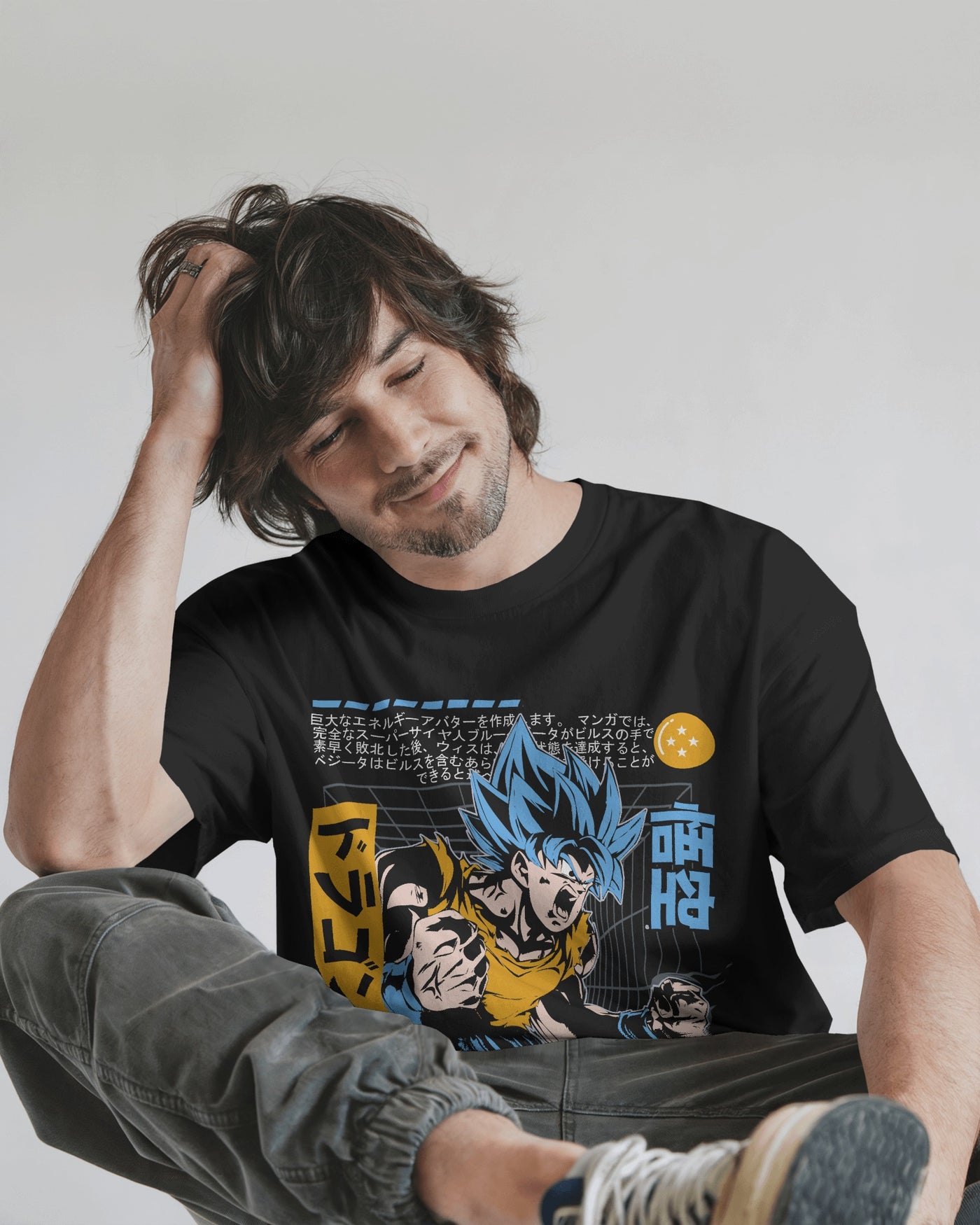 Hustle Mode On Tee - Black