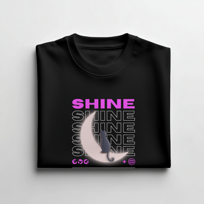 Zodiark Exclusive â€“ Shine Tee âœ¨ â€“ Glow Up Vibes T-Shirt, crafted for Gen-Z with premium quality cotton, modern streetwear vibes, and a statement-making design perfect for bold, expressive fashion. Stand out, feel unstoppable, and flex your unique identity with every wear.