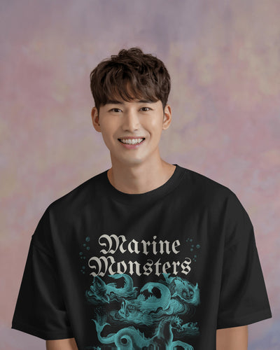 Zodiark Exclusive â€“ The Marine Monster T-Shirt, crafted for Gen-Z with premium quality cotton, modern streetwear vibes, and a statement-making design perfect for bold, expressive fashion. Stand out, feel unstoppable, and flex your unique identity with every wear.