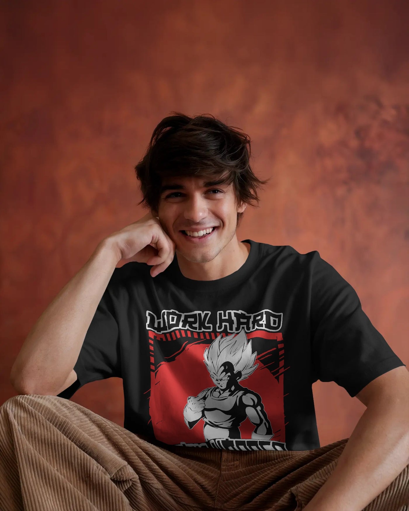 Sabaku Gaara Resolve Graphic Tee - Black