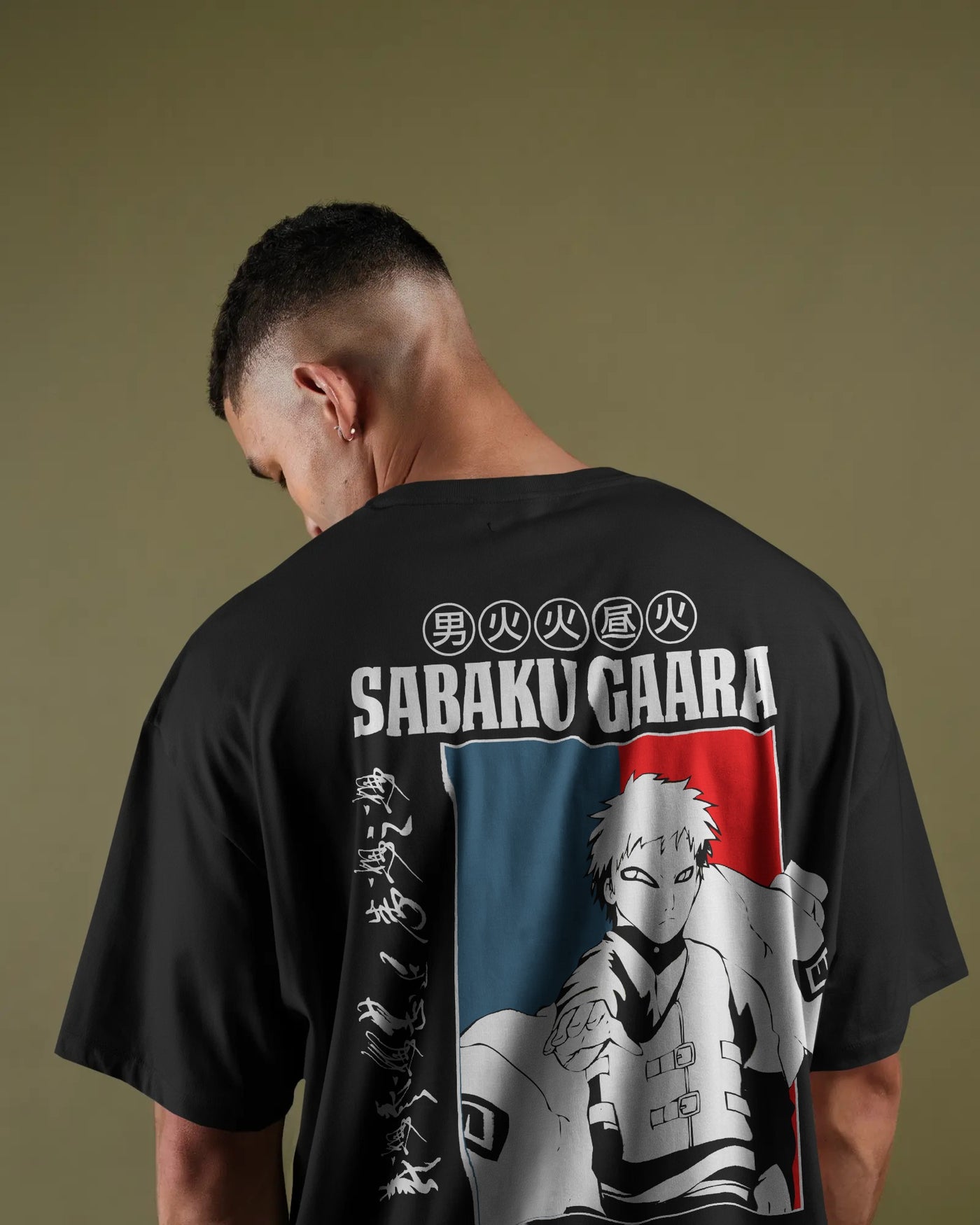 Protective Gohan Graphic Tee - Black